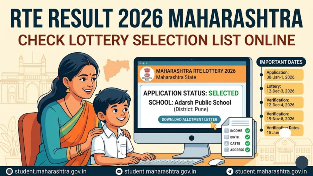 RTE Result 2026 Maharashtra
