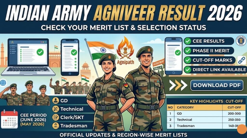 Indian Army Agniveer Result